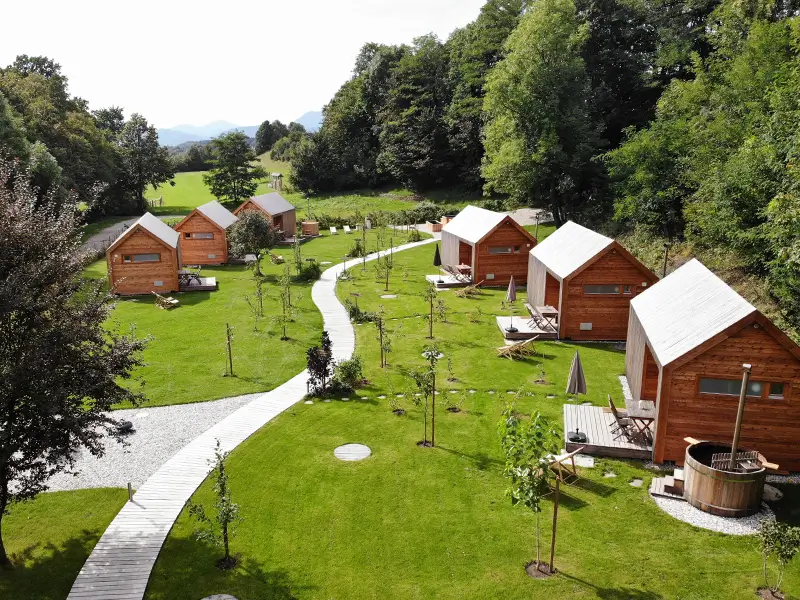 Glamping hišice